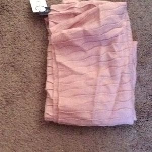 Lands End pink infinity scarf